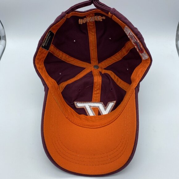 Virginia Tech Hokies VT Baseball Cap Hat Strap-back NCAA Men's Cotton - Picture 7 of 16